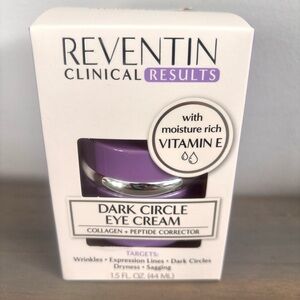 Reventin Dark Circle Eye Cream - Collagen + Peptide Corrector - 1.5 oz
